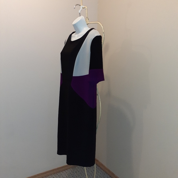 👗Joseph Ribkoff Abstract Dress, US 16 - Picture 2 of 6